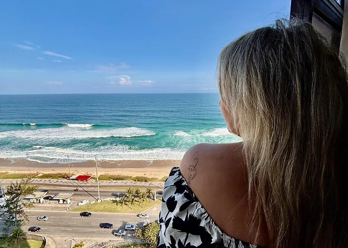 Vista Para O Mar Na Barra - Conforto E Charme - Alfa Plaza Rio de Janeiro